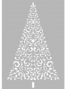 Šablóna 10x15cm - vianočný stromček