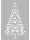 Šablóna A4 - vianočný stromček