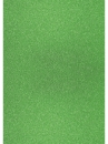 Glitrovaný papier - kartón 200g -  svetlý zelený