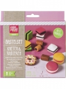 Modelovacia gumovacia hmota - 5x20g - Tasty