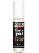 3D Farba na textil svietiaca v tme PENTART GLOW 20 ml - svetlá zelená