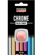 Rub-on pigment Chrome - Ružové zlato