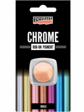 Rub-on pigment Chrome - Bronzová
