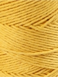 Macramé bavlnený špagát 2 mm - žltý