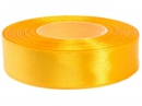 Saténová stuha - 25mm - slnečnicová žltá 8013