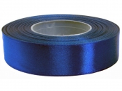 Saténová stuha - 25mm - tmavá modrá 8111