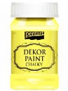 Akrylová vintage farba Dekor Paint - 100 ml - citrónová žltá