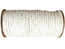 Bavlnený špagát - lano - 7mm - biele