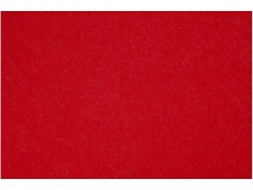 Filc 3 mm - 40x50 cm - červený