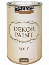 Akrylová vintage farba Dekor Paint - 1000 ml - biela