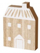 Drevený dekoračný domček 10 x 14 cm - Boltze 1