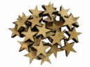 Drevená hviezdička 2cm - natur