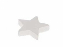 Drevená hviezdička 2cm - biela