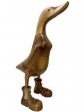 Drevená dekorácia kačka 32 cm 
