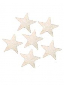 Drevené hviezdičky 3,5cm - 10 kusov
