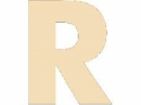 Drevené písmeno - 45 mm - R