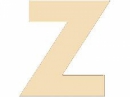 Drevené písmeno - 45 mm - Z