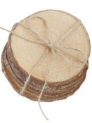 Drevené plátky okrúhle 5-7cm - 5 kusov