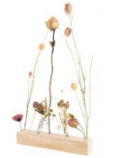 Drevený podstavec na sušené kvety a bylinky - L