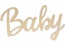 Drevený nápis Baby