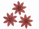 Drevený výrez kvet folk 4cm - svetlý ružový