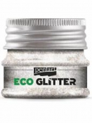 Eco glitter jemný 15g - strieborný