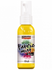 Fabric mist spray - farba na textil - 50ml - žltá