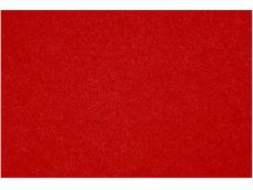 Filc 3 mm - 42 x 60 cm - červený