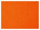 Filc 3 mm - 42 x 60 cm - oranžový
