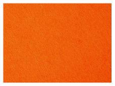 Filc 3 mm - 42 x 60 cm - oranžový