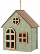 Filcový dekoračný domček 12 cm