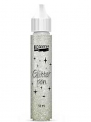 Glitrované pero Glitter pen Pentart 30 ml - AB efekt dúha