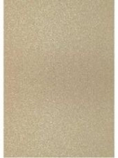 Glitrovaný papier - kartón 200g -  svetlý zlatý