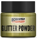 Pentart Glitter Powder – jemný trblietkový prášok 19 g - zlatý