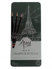Grafitové ceruzy - sada 10 ks