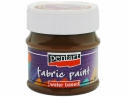 Farba na textil - hnedá - 50 ml