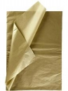 Hodvábny papier 50x70 cm - 6ks - zlatý 