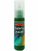 Farba na textil 20 ml - tmavá zelená