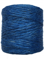 Jutový špagát prírodný 100g - svetlý modrý