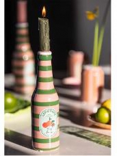 Keramická váza alebo svietnik lemonade 24 cm