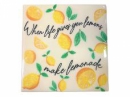 Keramická dlaždica - originálna keramická dekorácia - Life lemons