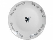 Keramický tanier s mačkou 20 cm 