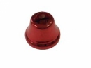 Kovový zvonček 2cm - červený