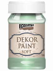 Akrylová vintage farba Dekor Paint - 100 ml - pistáciová 
