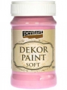 Akrylová vintage farba Dekor Paint - 100 ml - baby ružová