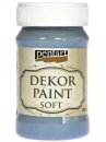 Akrylová vintage farba Dekor Paint - 100 ml - ľanová modrá