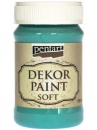 Akrylová vintage farba Dekor Paint - 100 ml - tyrkysovo modrá