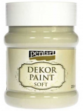 Akrylová vintage farba Dekor Paint - 230 ml - lišajníková zelená