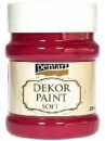 Akrylová vintage farba Dekor Paint - 230 ml - kardinálska červená