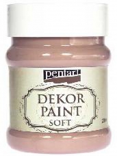 Akrylová vintage farba Dekor Paint - 230 ml - mliečna čokoláda